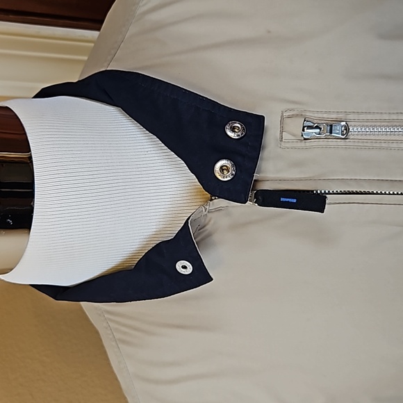 VINTAGE TOMMY HILFIGER COAT JACKET M MEDIUM ZIPPER POCKETS - Picture 2 of 11